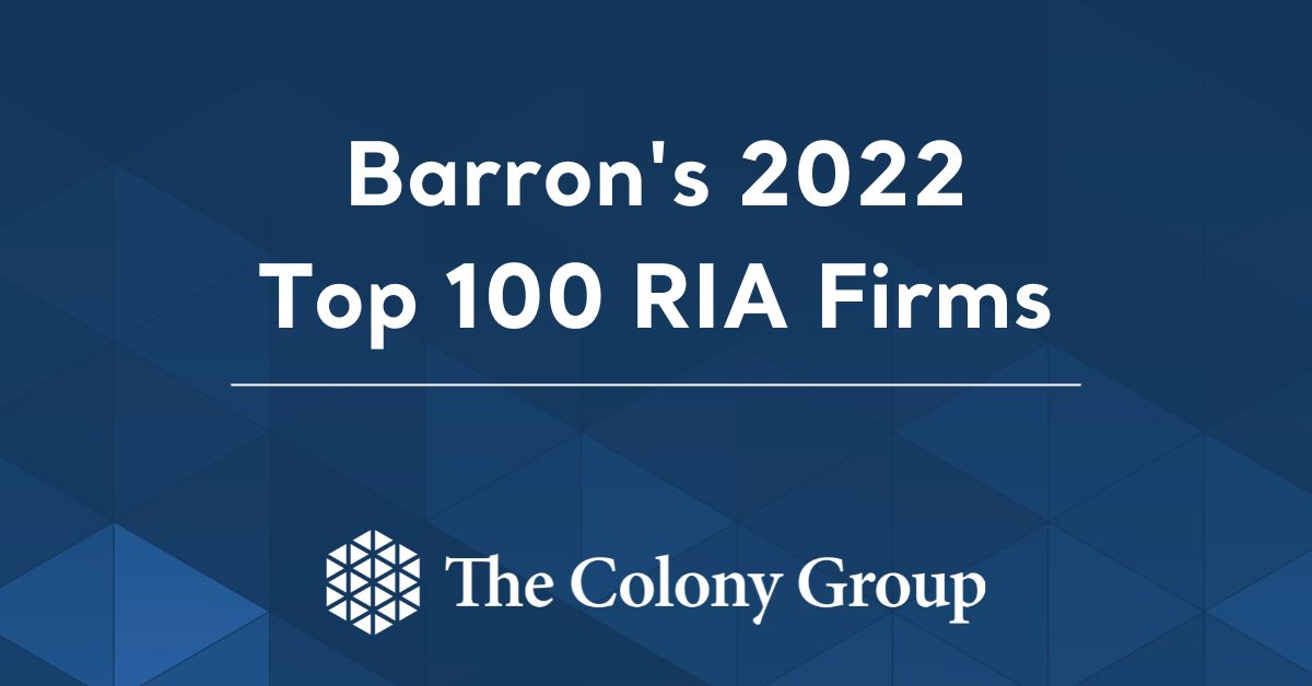 Barrons 2022 Top 100 RIA Firms