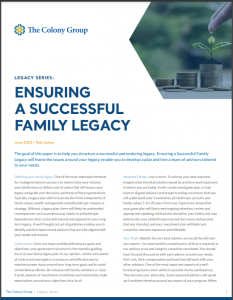 Ensuring a Successful Family Legacy Image